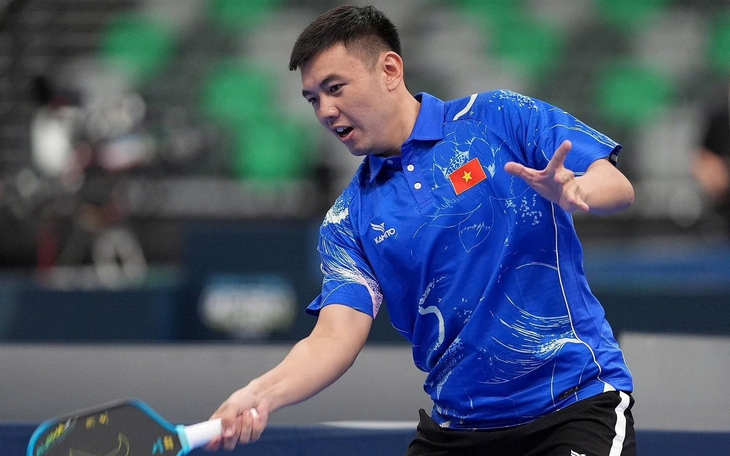 Lý Hoàng Nam bị VĐV pickleball số 1 thế giới đánh bại - Ảnh 2.