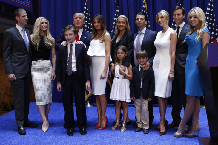 Forbes: Tài sản các thành viên gia đình ông Trump tăng vọt, cậu út Barron Trump có 150 triệu USD - Ảnh 1.