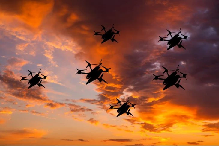 Drone bí ẩn xuất hiện trên căn cứ quân sự lớn nhất Đan Mạch - Ảnh 1.