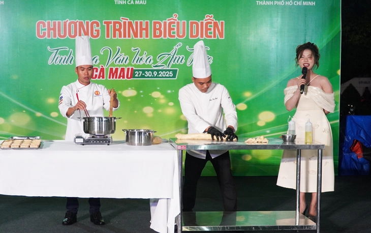 Cà Mau tổ chức ngày hội ẩm thực ‘hương rừng, vị biển’ - Ảnh 3.