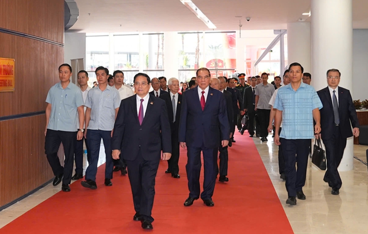 Thủ tướng dự Đại hội Đảng bộ thành phố Hải Phòng - Ảnh 1.