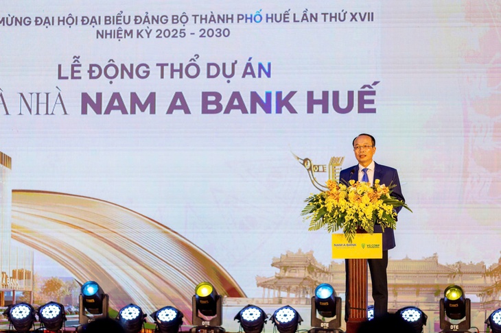 Động thổ tòa nhà Nam A Bank Huế - Công trình xanh gắn kết hành trình di sản miền Trung - Ảnh 2.
