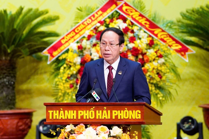 Thủ tướng dự Đại hội Đảng bộ thành phố Hải Phòng - Ảnh 2.