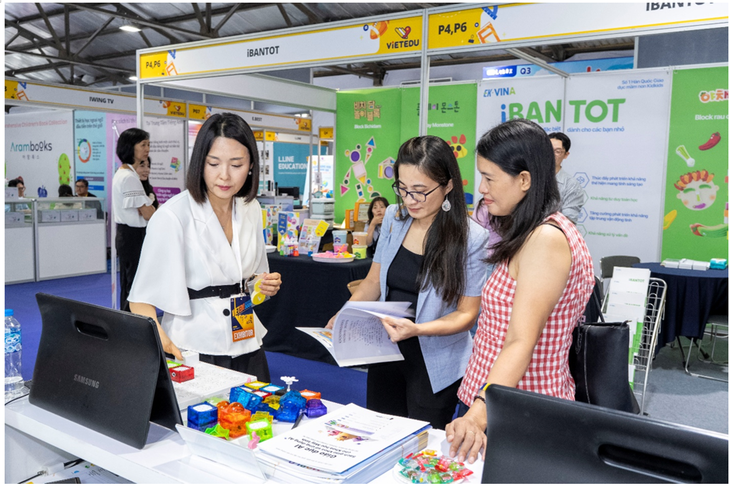 Đa dạng sản phẩm công nghệ giáo dục tại triển lãm Vietedu Hanoi 2025 - Ảnh 5.