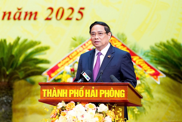 Thủ tướng dự Đại hội Đảng bộ thành phố Hải Phòng - Ảnh 4.