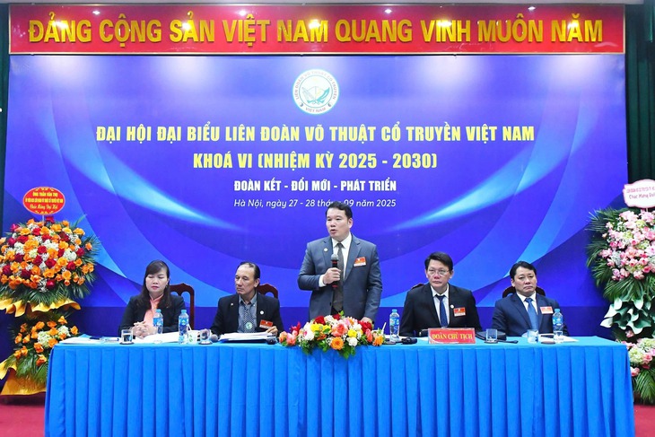 Liên đoàn Võ thuật cổ truyền Việt Nam có chủ tịch mới mà cũ - Ảnh 1.