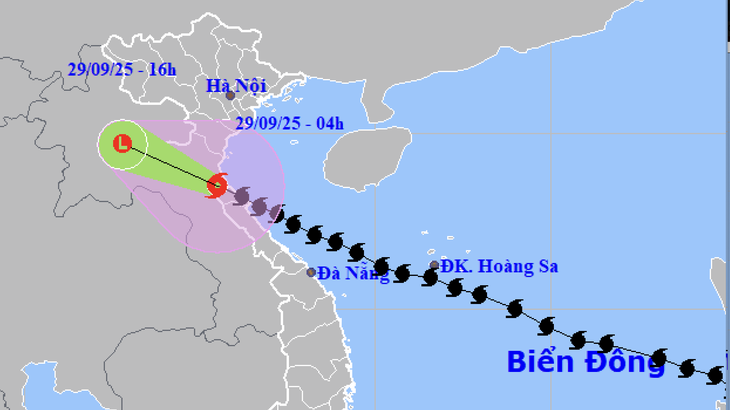 Bão Bualoi vẫn trên đất liền tây nam Nghệ An, giật cấp 11 - Ảnh 13.