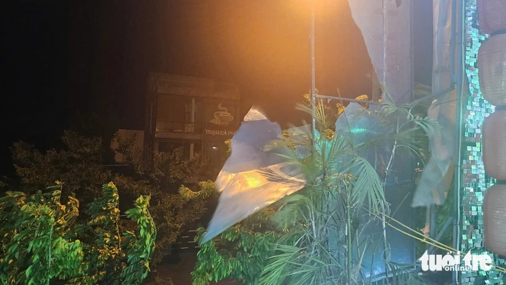 Bão Bualoi: Hà Tĩnh, Nghệ An, Quảng Trị ngổn ngang, mưa gió tơi bời - Ảnh 8.