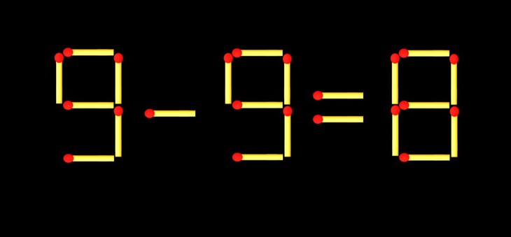 Thử tài IQ: Di chuyển một que diêm để 87+11=8 thành phép tính đúng - Ảnh 5.
