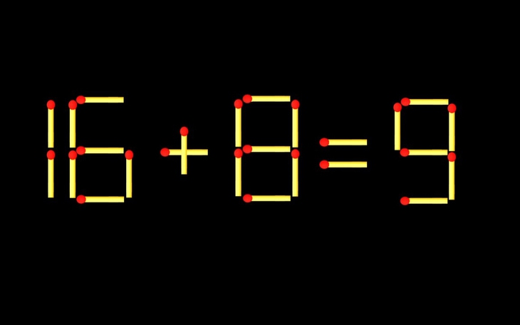 Thử tài IQ: Di chuyển một que diêm để 22+9=5 thành phép tính đúng - Ảnh 7.