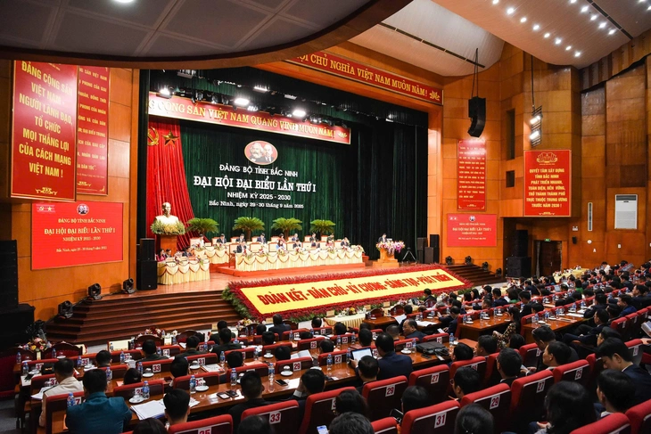 Đại hội Đảng bộ Bắc Ninh: Phát triển kinh tế xanh, bền vững, văn minh, giàu bản sắc Kinh Bắc - Ảnh 1.