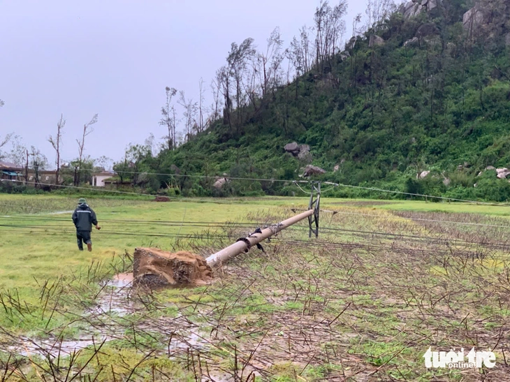 Bão Bualoi: Hà Tĩnh, Nghệ An, Quảng Trị ngổn ngang, mưa gió tơi bời - Ảnh 5.