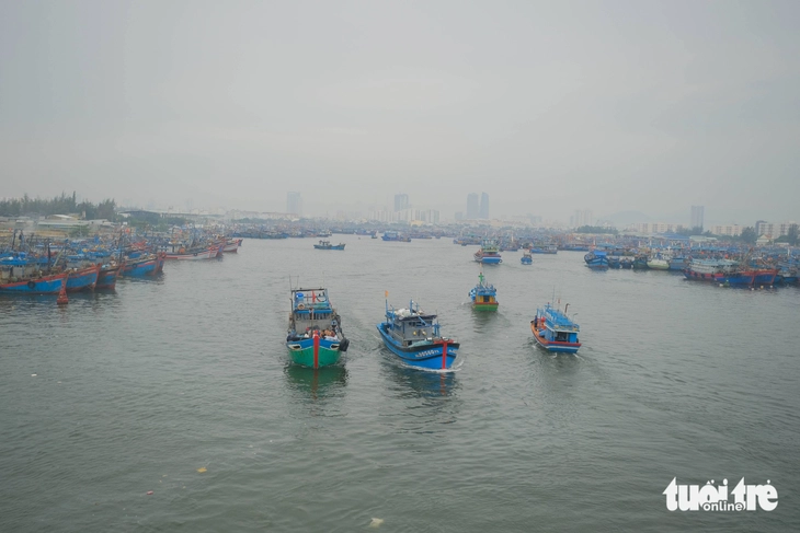 Tàu cá Gia Lai với 8 ngư dân mất liên lạc ngoài khơi - Ảnh 1.