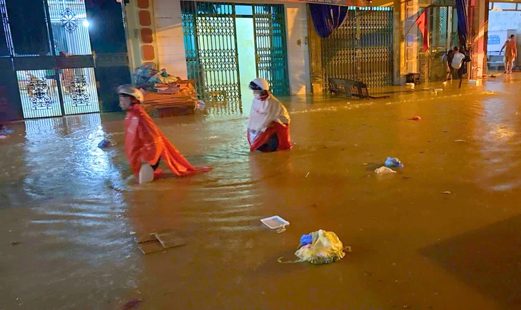Lũ đặc biệt lớn trên sông Hồng, 4 giờ dâng 2,6m - Ảnh 2.