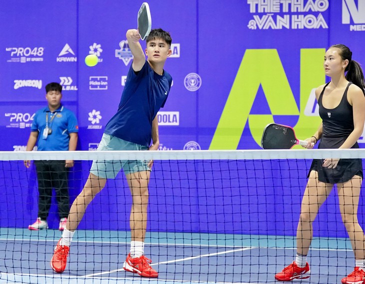 Chị em pickleball Việt kiều ‘làm nóng’ sân chơi ý nghĩa trước PPA Asia - Ảnh 1.
