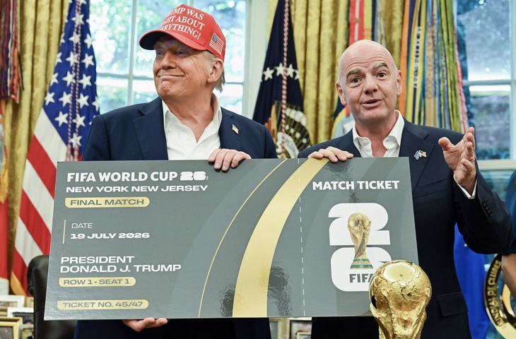 Tổng thống Trump cân nhắc chuyển địa điểm thi đấu World Cup - Ảnh 1.