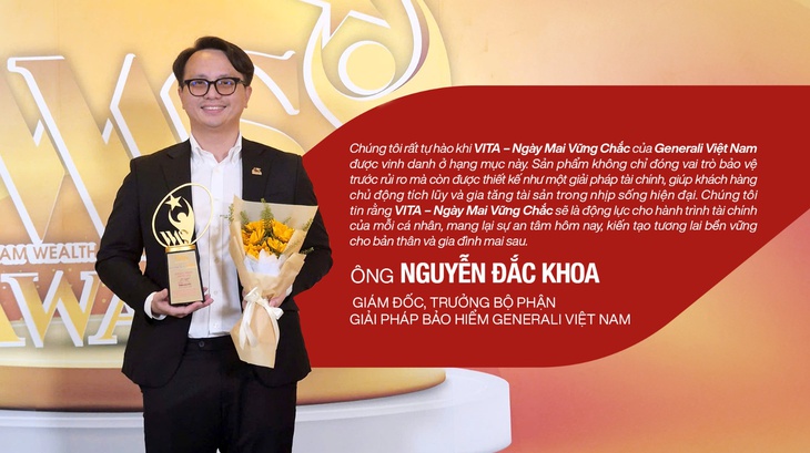 Bảo hiểm liên kết chung ‘VITA - Ngày Mai Vững Chắc’ được vinh danh - Ảnh 3.