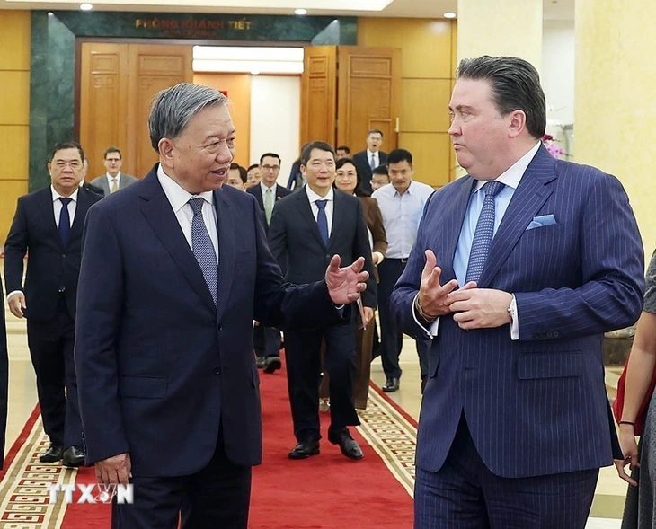 Tổng Bí thư Tô Lâm tiếp Đại sứ Mỹ: Quan hệ Việt - Mỹ là hình mẫu trong quan hệ quốc tế - Ảnh 3.