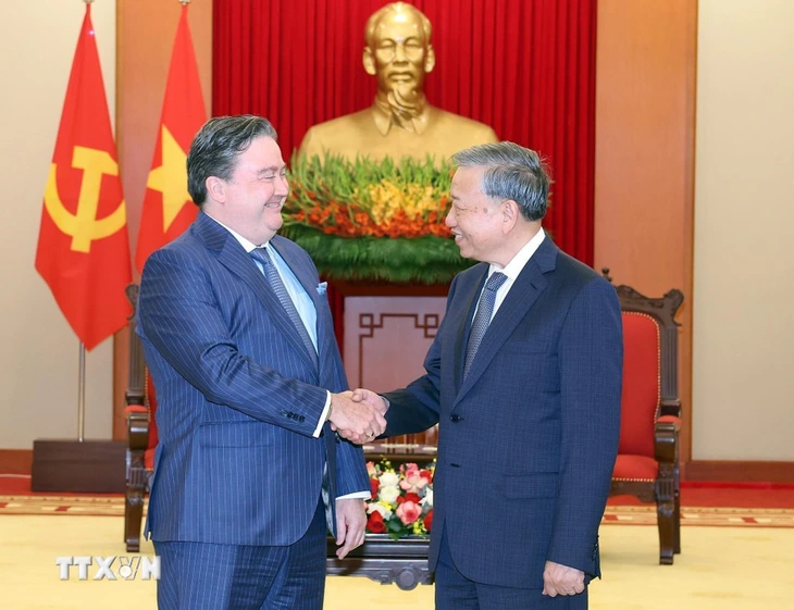 Tổng Bí thư Tô Lâm tiếp Đại sứ Mỹ: Quan hệ Việt - Mỹ là hình mẫu trong quan hệ quốc tế - Ảnh 1.