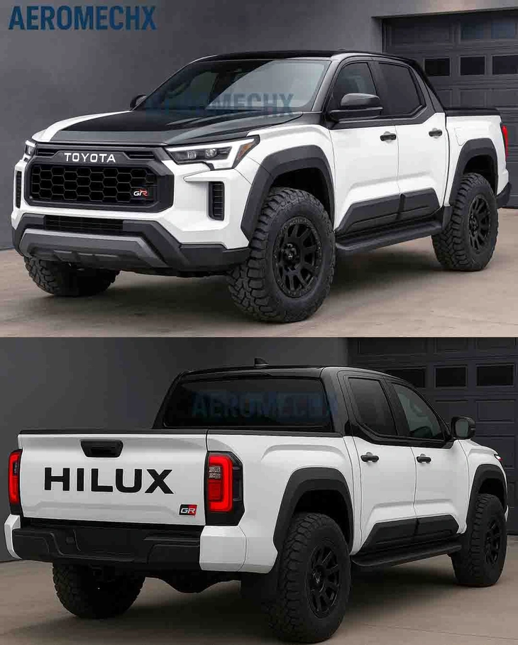 Toyota Hilux thế hệ mới dự kiến ra mắt tháng 11: Nội thất như Prado, có bản hybrid, ADAS - Ảnh 6.