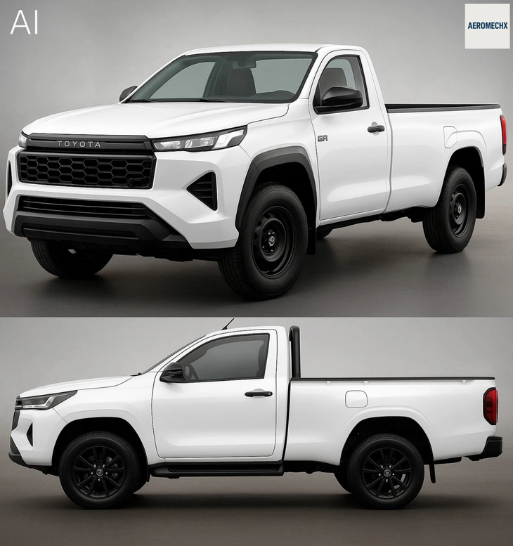 Toyota Hilux thế hệ mới dự kiến ra mắt tháng 11: Nội thất như Prado, có bản hybrid, ADAS - Ảnh 7.