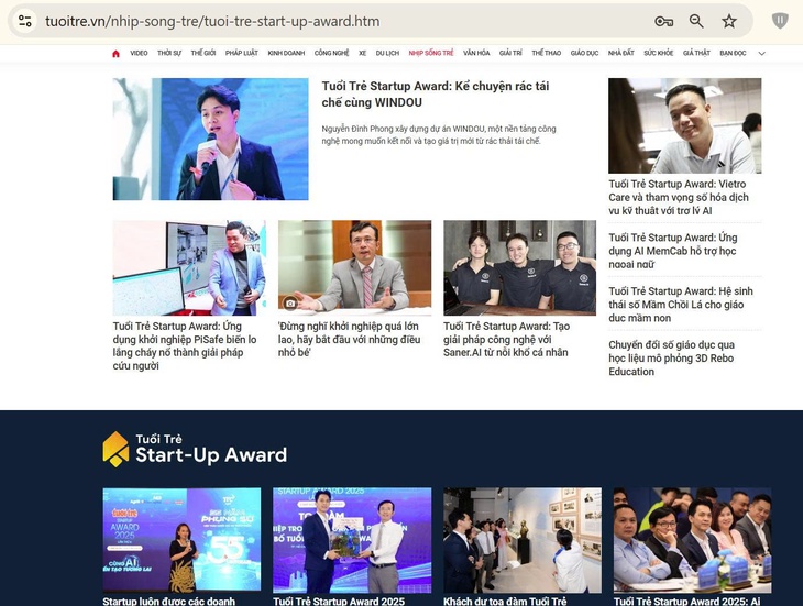Thêm thời gian đăng ký dự thi Tuổi Trẻ Startup Award 2025 đến 15-10 - Ảnh 2.