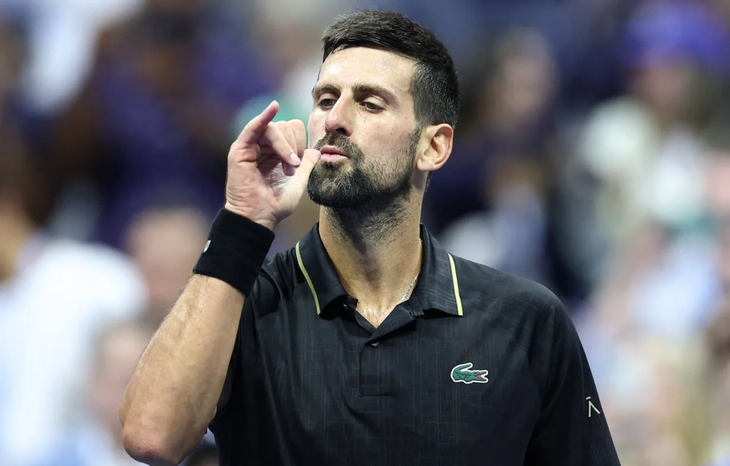 Djokovic nhảy điệu 'K-pop Demon Hunters' mừng sinh nhật con gái ngay tại US Open - Ảnh 1.