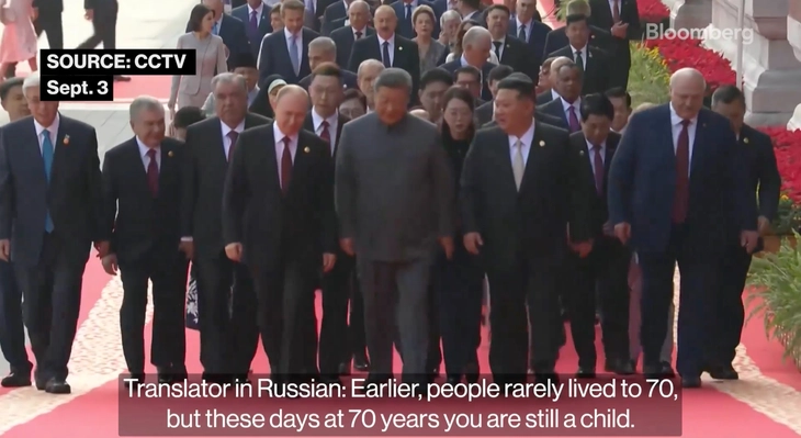 Ông Putin xác nhận bàn chuyện kéo dài tuổi thọ con người với ông Tập - Ảnh 1. ông Putin - Ảnh 1.