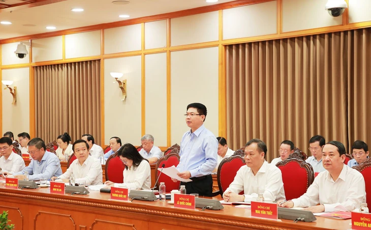 Bộ Chính trị cho ý kiến phương hướng nhân sự trình đại hội đảng bộ 3 tỉnh - Ảnh 3.