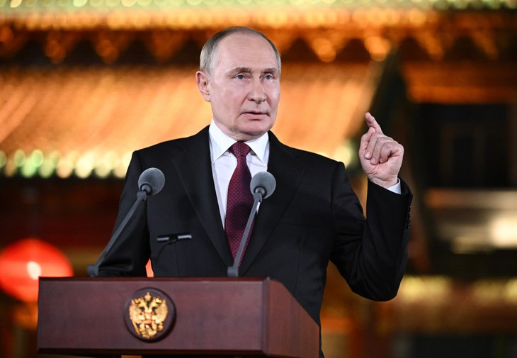 Ông Putin: Sẵn sàng gặp ông Zelensky tại Matxcơva - Ảnh 1. Putin - Ảnh 1.