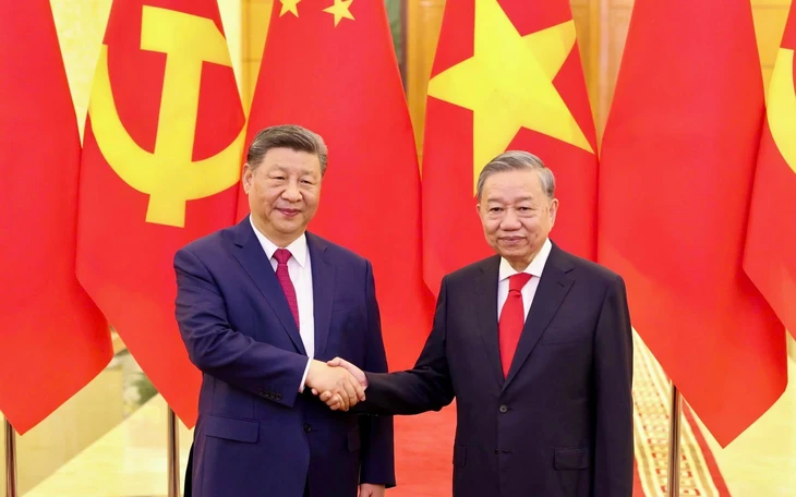 Chủ tịch nước Lương Cường gặp Tổng Bí thư, Chủ tịch Trung Quốc - Ảnh 2.