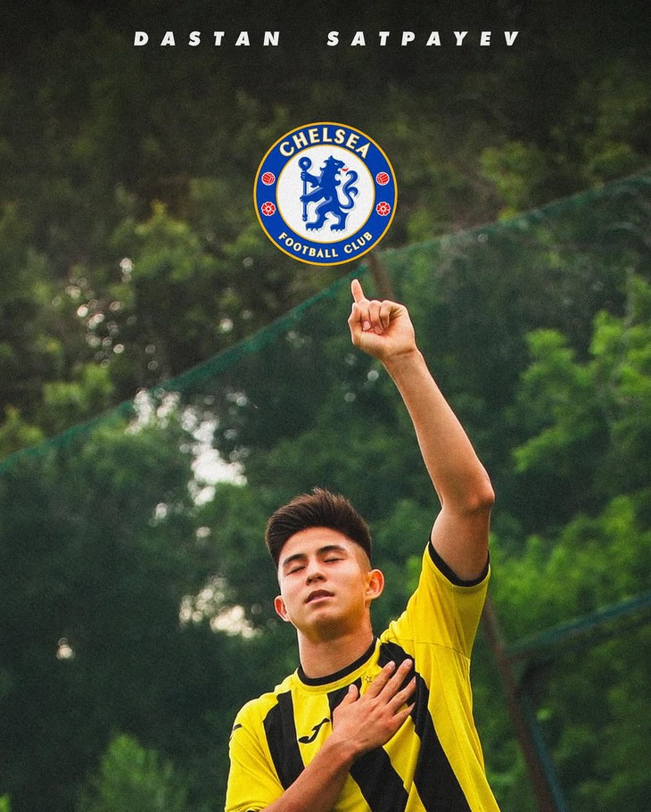Chelsea mua ‘ngọc quý’ Kazakhstan từng phá kỷ lục của Yamal - Ảnh 1.