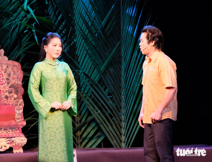 Giấc mộng đêm xuân trở về không khí của cải lương xưa: Một trời kỷ niệm ùa về - Ảnh 4.