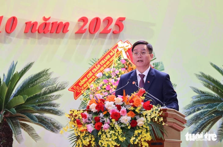 Ông Nguyễn Đình Trung giữ chức Bí thư Tỉnh ủy Đắk Lắk nhiệm kỳ 2025 - 2030 - Ảnh 1.