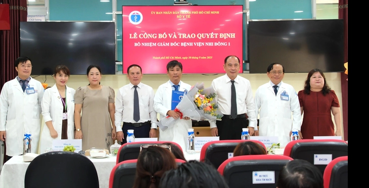 Ông Ngô Ngọc Quang Minh làm Giám đốc Bệnh viện Nhi đồng 1 TP.HCM - Ảnh 1.