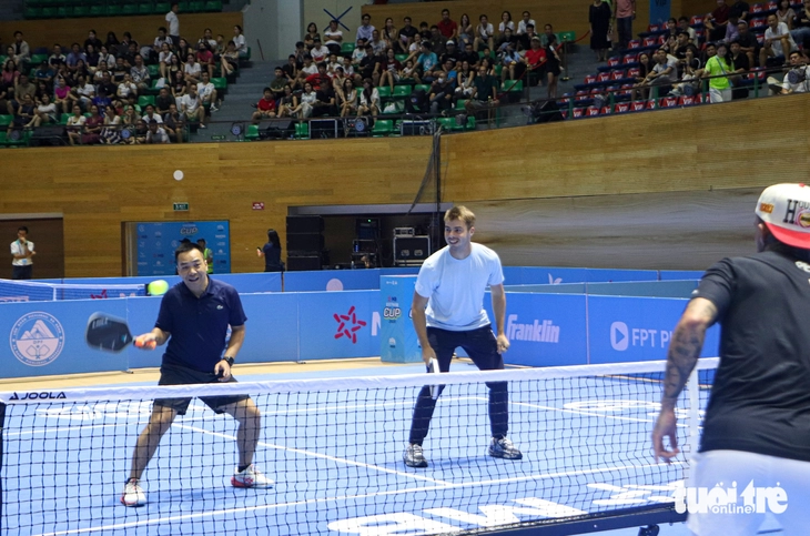 Sôi động khai mạc Giải pickleball quốc tế PPA Tour Asia 2025 tại Đà Nẵng - Ảnh 1.