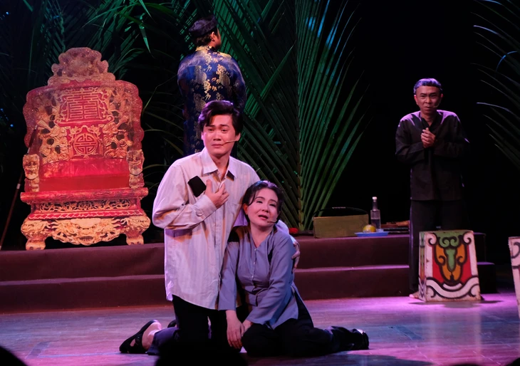 Giấc mộng đêm xuân trở về không khí của cải lương xưa: Một trời kỷ niệm ùa về - Ảnh 3.