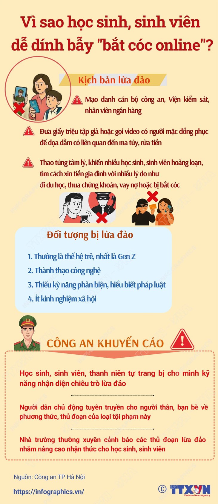Vì sao học sinh, sinh viên dễ dính bẫy 'bắt cóc online'? - Ảnh 1.