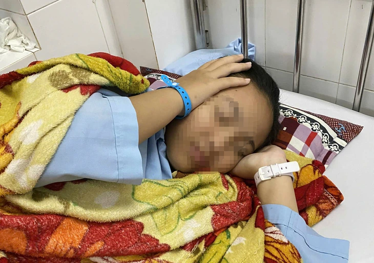 Điều tra vụ một nữ học sinh lớp 8 bị nhóm người đánh hội đồng, hăm dọa gia đình - Ảnh 1.