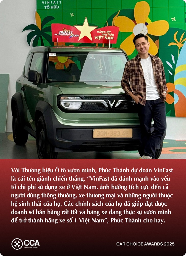 KOL trẻ dự đoán xe thắng giải Car Choice Awards 2025: Có dự đoán khác biệt số đông - Ảnh 11.
