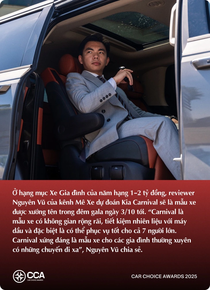 KOL trẻ dự đoán xe thắng giải Car Choice Awards 2025: Có dự đoán khác biệt số đông - Ảnh 4.