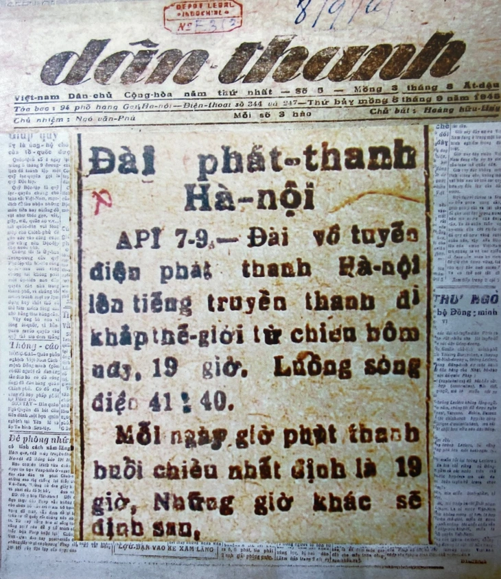 Ai là phát thanh viên đầu tiên của Đài tiếng nói Việt Nam? - Ảnh 2. Ai là phát thanh viên đầu tiên của Đài Tiếng nói Việt Nam? - Ảnh 2.
