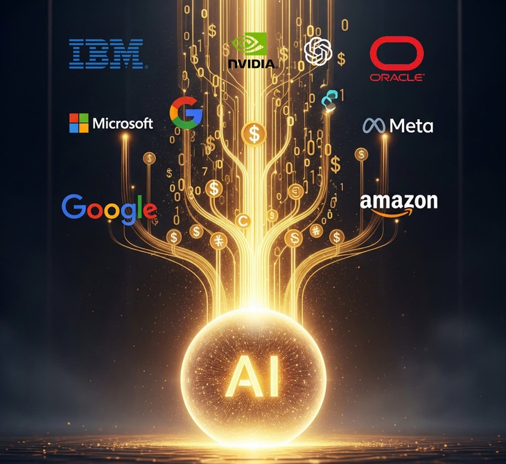 Nghìn tỉ đô đổ vào AI: Người dùng được gì từ cuộc chơi Big Tech? - Ảnh 1.