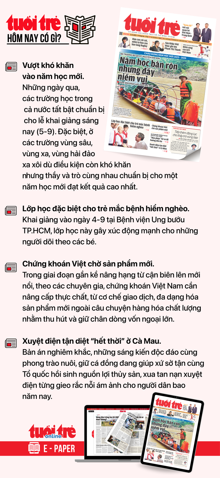 Tin tức sáng 5-9: Khai mạc phiên họp 49 Ủy ban Thường vụ Quốc hội, xem xét nhiều nội dung quan trọng - Ảnh 6.