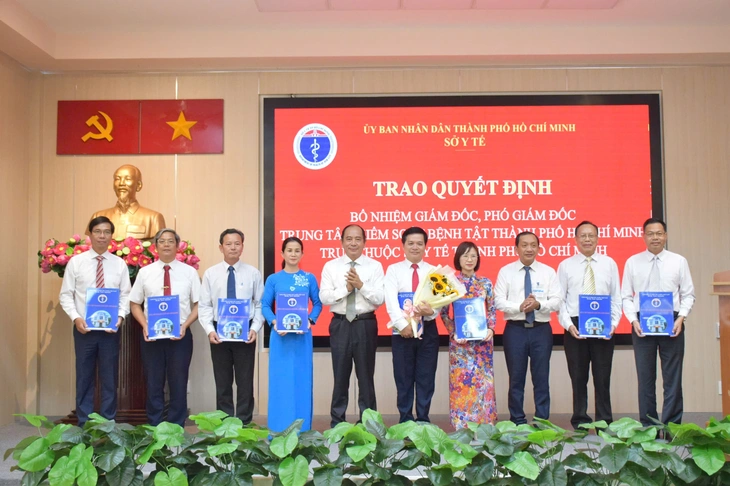 TP.HCM công bố ban giám đốc Trung tâm Kiểm soát bệnh tật mới - Ảnh 1.
