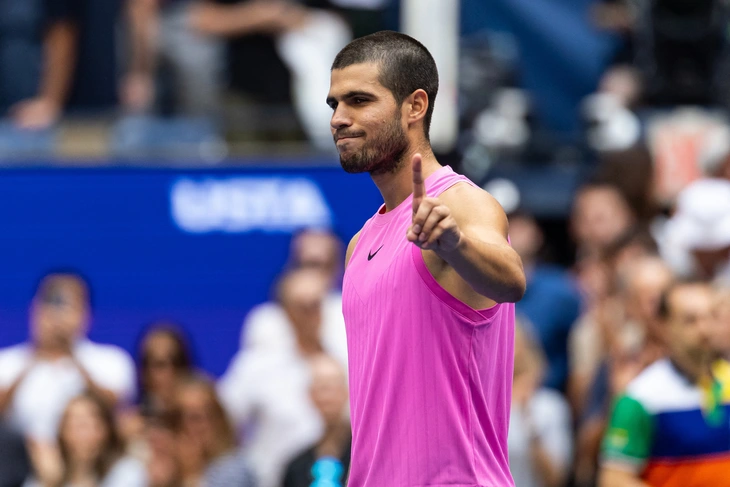 Thống kê đáng nể của Alcaraz sau khi vào chung kết US Open 2025 - Ảnh 1.
