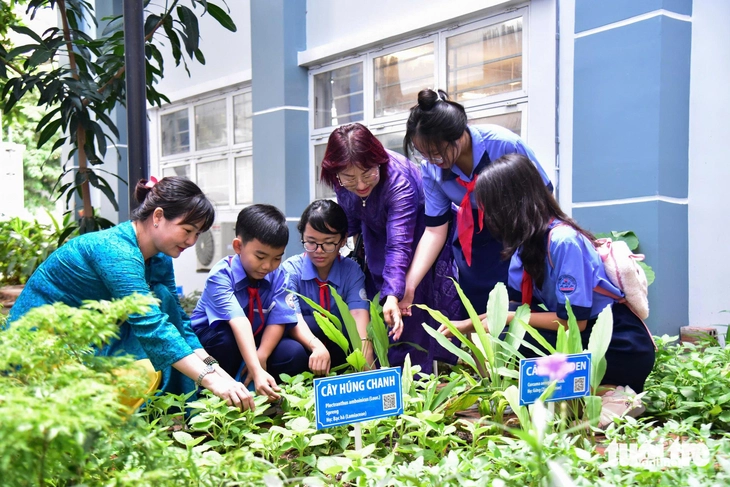 Không gian văn hóa Hồ Chí Minh ở trường tiên tiến có gì đặc biệt? - Ảnh 4. Hồ Chí Minh - Ảnh 4.