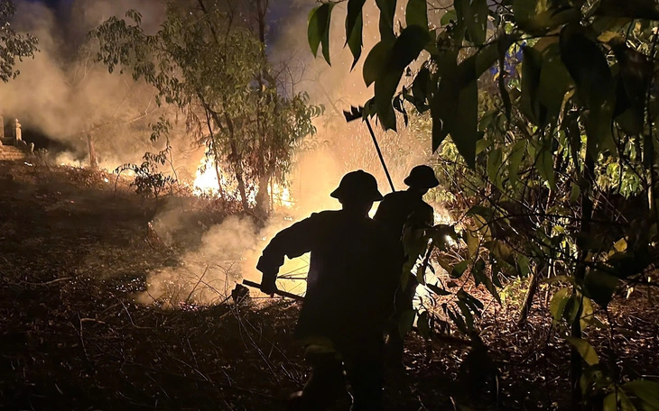 Phát hiện thi thể người bị thiêu cháy trong nghĩa trang Pleiku - Ảnh 3.