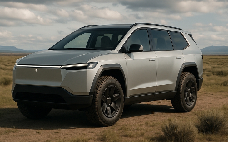 Xe điện Nga 'nhái' Tesla Cybertruck: Chạy 400km/sạc, cửa cuốn, bảo hành thân vỏ 100 năm - Ảnh 10.