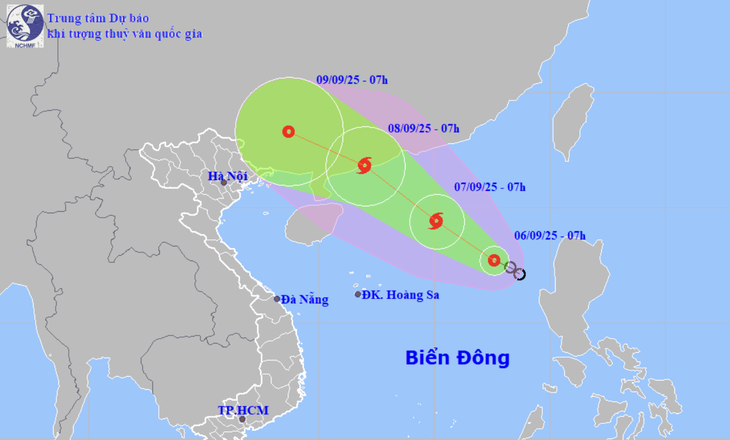 Biển Đông khả năng có cơn bão số 7 - Ảnh 1.